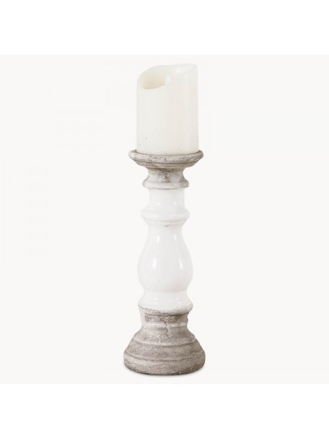 Birkdale 2-Tone Pillar Candle